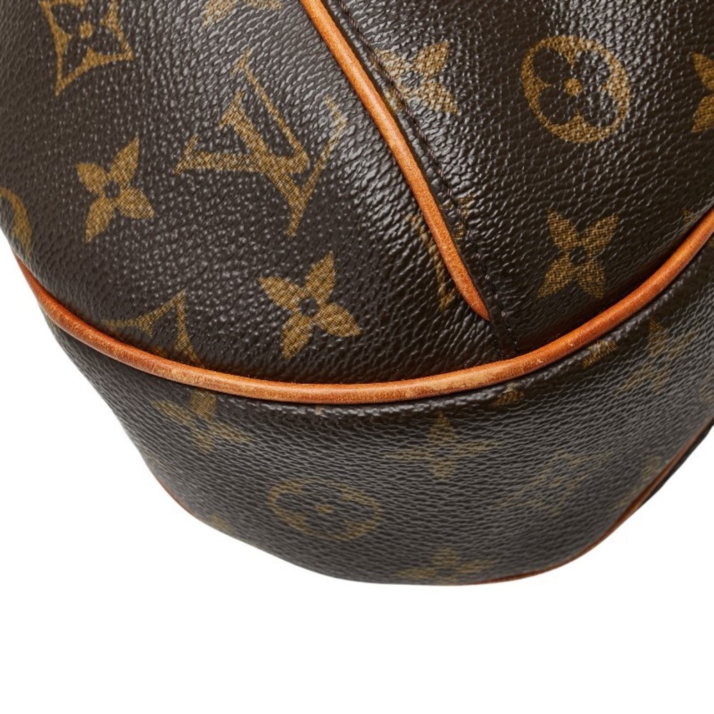 Louis Vuitton Shoulder Bag Monogram GM Brown Thames Leather - Picture 8 of 8
